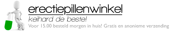 Hier vindt u de erectiepillenwinkel